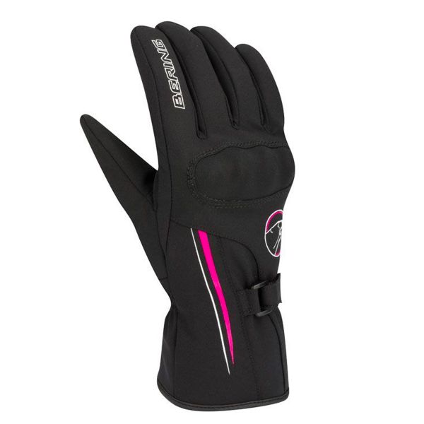 Motorradhandschuhe Bering Lady Kevina Black Fuchsia Motorradhandschuhe Bering Lady Kevina Black Fuchsia