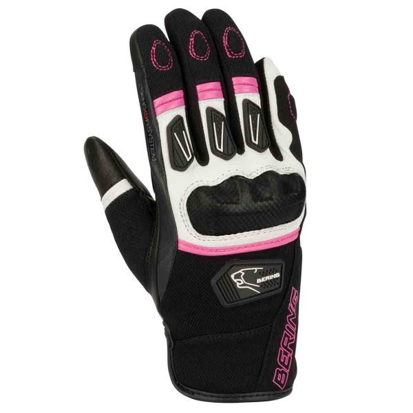 Motorradhandschuhe Bering Lady Ursula Black Fuchsia