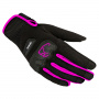 Motorradhandschuhe Bering Lady York Black Fuchsia