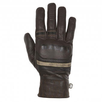 Motorradhandschuhe Helstons Mora Summer Brown Black Beige