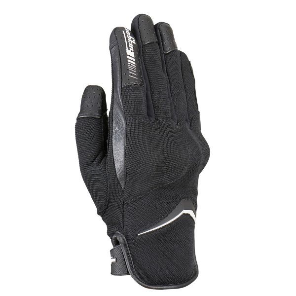 Motorradhandschuhe Furygan Oksi D3O Black White