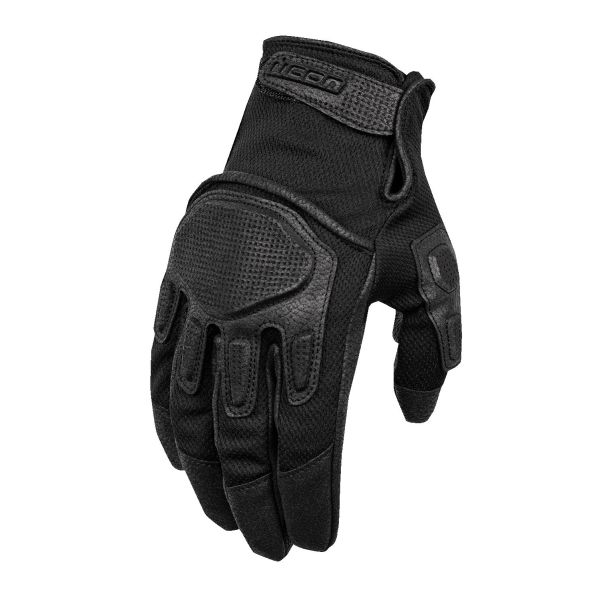 Motorradhandschuhe ICON Punchup Black Motorradhandschuhe ICON Punchup Black