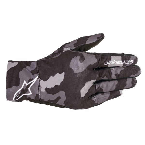 Motorradhandschuhe Alpinestars Reef Black Gray Camo Motorradhandschuhe Alpinestars Reef Black Gray Camo
