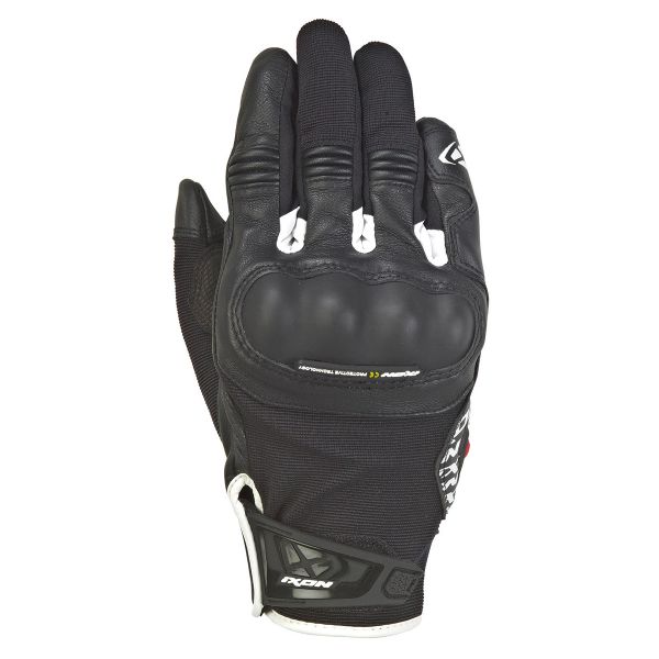 Motorradhandschuhe Ixon RS Grip 2 Black White Motorradhandschuhe Ixon RS Grip 2 Black White