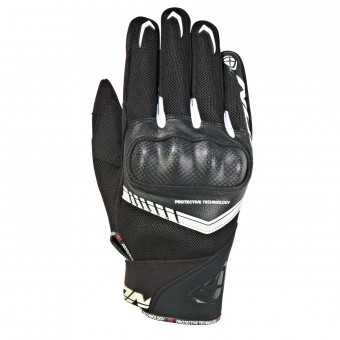 Motorradhandschuhe Ixon RS Loop 2 Black White