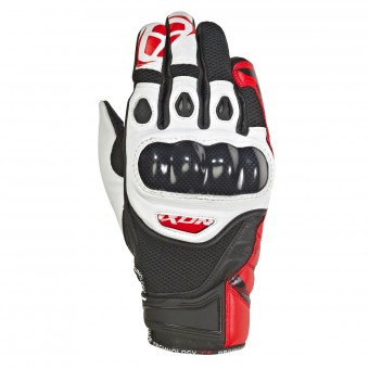 Motorradhandschuhe Ixon RS Recon Air Black White Red