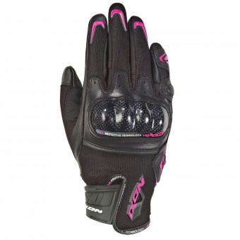 Motorradhandschuhe Ixon RS Rise Air Lady Black Fuchsia