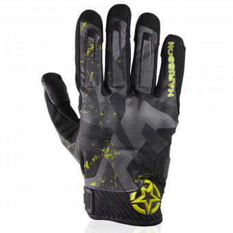 Motorradhandschuhe HARISSON Score Black Fluo