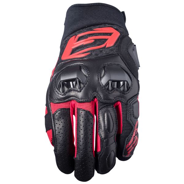 Motorradhandschuhe Five SF3 Black Red Motorradhandschuhe Five SF3 Black Red