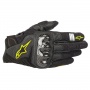 Motorradhandschuhe Alpinestars SMX-1 Air V2 Black Yellow Fluo