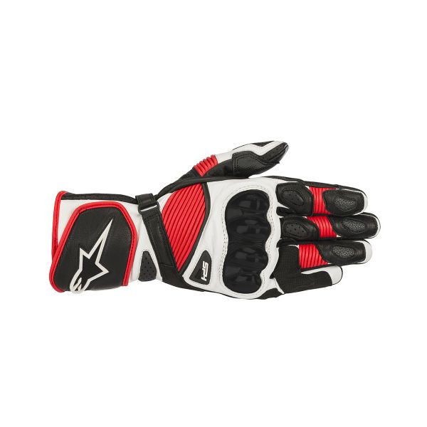Motorradhandschuhe Alpinestars Sp-1 V2 Black White Red