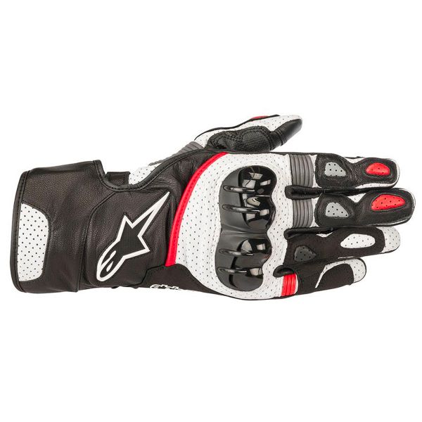 Motorradhandschuhe Alpinestars SP-2 V2 Black White Red