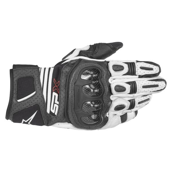 Motorradhandschuhe Alpinestars SP X Air Carbon V2 Black White