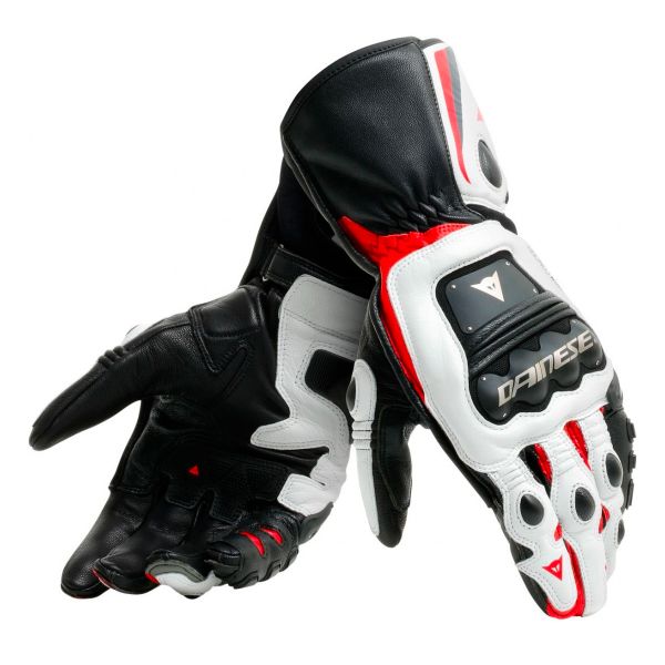Motorradhandschuhe Dainese Steel-Pro Black White Red
