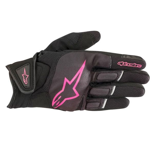 Motorradhandschuhe Alpinestars Stella Atom Black Fuchsia