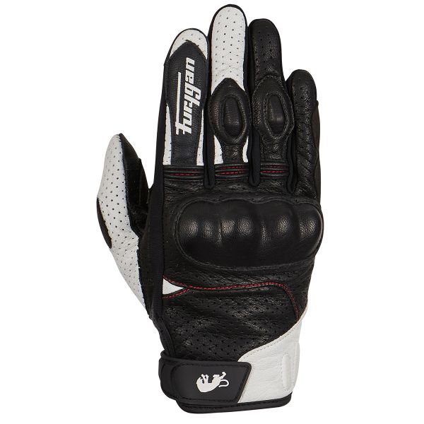 Motorradhandschuhe Furygan TD 21 Vented Black White Red