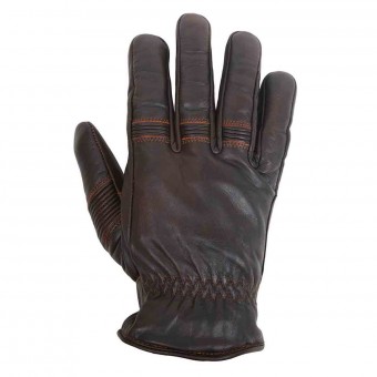 Motorradhandschuhe Helstons Velvet Winter Brown Black