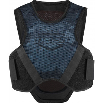 ärmellose Motorradweste ICON Field Armor Softcare Vest Dark Camo ärmellose Motorradweste ICON Field Armor Softcare Vest Dark Camo