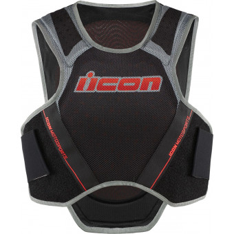 ärmellose Motorradweste ICON Field Armor Softcare Vest Magabolt Black ärmellose Motorradweste ICON Field Armor Softcare Vest Magabolt Black