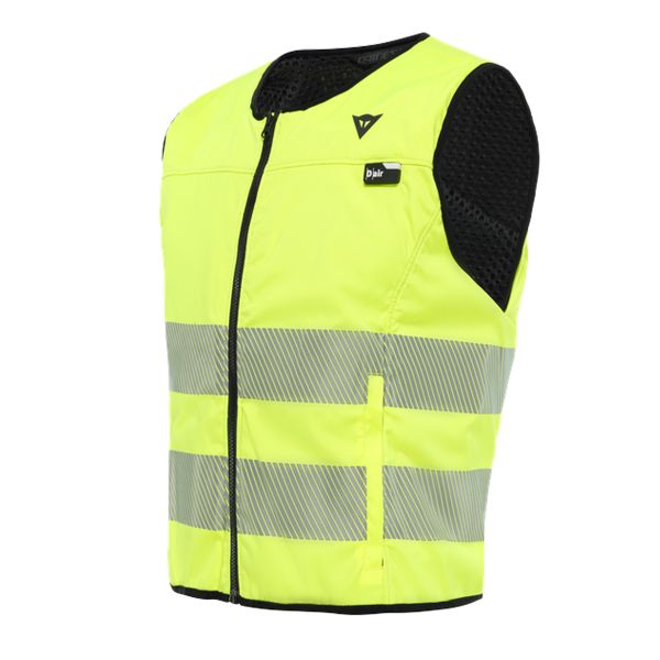 ärmellose Motorradweste Dainese Smart Jacket Hi-Vis Fluo Yellow ärmellose Motorradweste Dainese Smart Jacket Hi-Vis Fluo Yellow