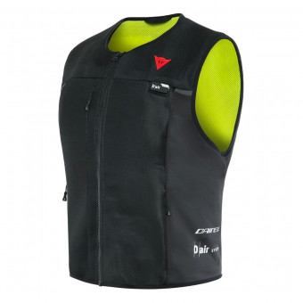 rmellose Motorradweste Dainese Smart Jacket Airbag Lady Black Fluo Yellow