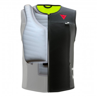 Dainese Smart Jacket Airbag Lady Black Fluo Yellow
