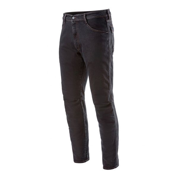 Motorradjeans Alpinestars Alu Denim Black Overdye