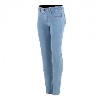 Motorradjeans Alpinestars Daisy V2 Woman Denim Light Blue
