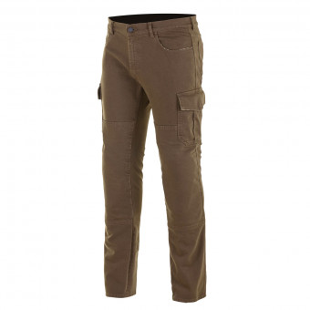 Motorradjeans Alpinestars Cargo Riding Brown Distressed