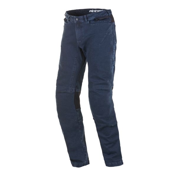 Motorradjeans Alpinestars Compass Pro Riding Blue Navy