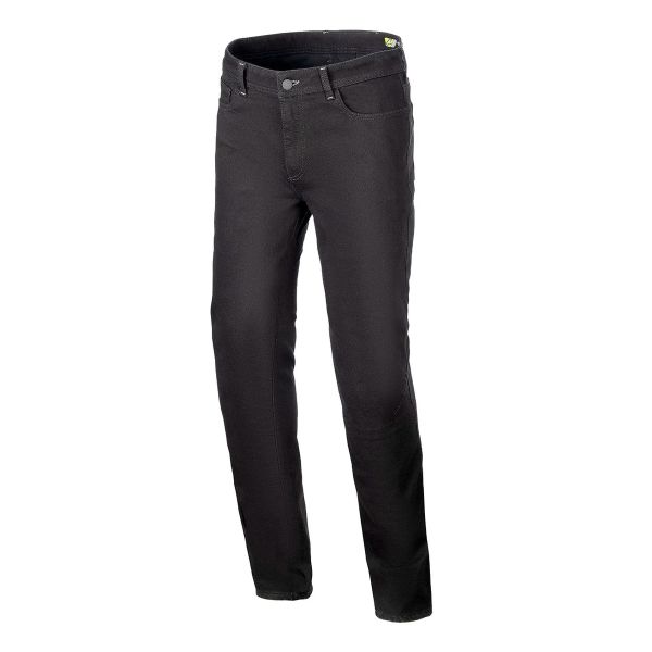 Motorradjeans Alpinestars Cult-8 Stretch Denim Black Rinse Motorradjeans Alpinestars Cult-8 Stretch Denim Black Rinse