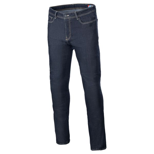 Motorradjeans Alpinestars Cult-8 Stretch Denim Rinse Blue Motorradjeans Alpinestars Cult-8 Stretch Denim Rinse Blue