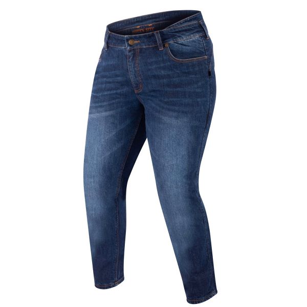 Motorradjeans Bering Lady Gilda Queen Size Blue