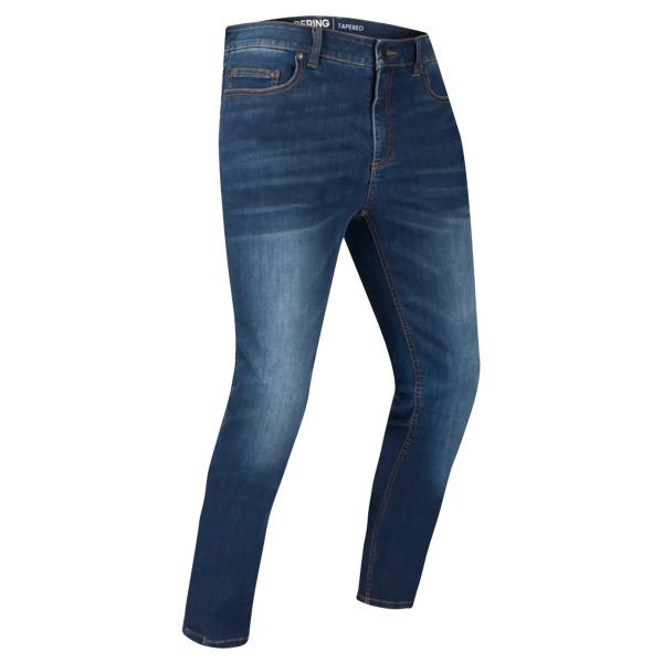 Motorradjeans Bering Trust Tapered Washed Blue