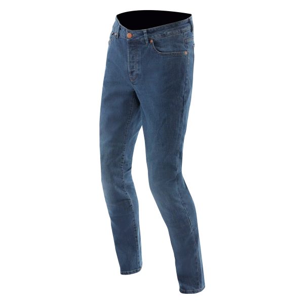 Motorradjeans Dainese 5-Pocket Denim Regular Pants Blue