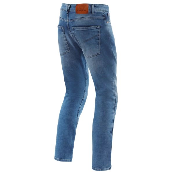 Dainese 5-Pocket Denim Regular Tapered Pants Light Blue