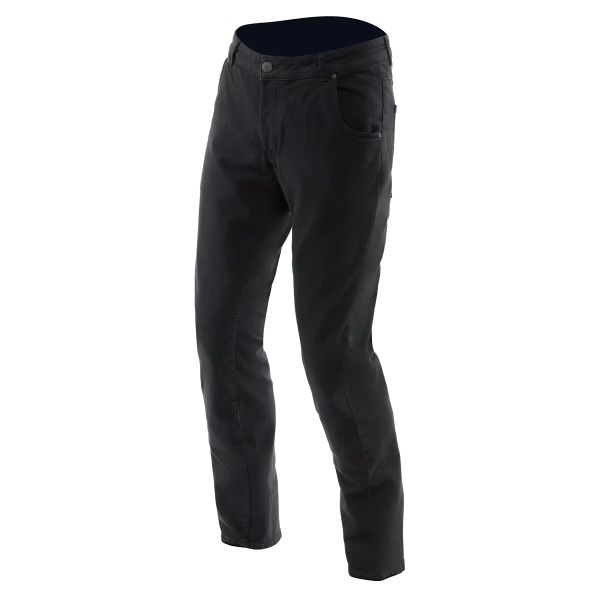 Motorradjeans Dainese 5-Pocket Denim Stretch Slim Pants Black