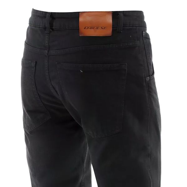 Dainese 5-Pocket Denim Stretch Slim Pants Black