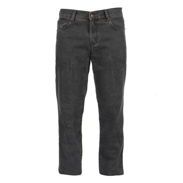 Motorradjeans Helstons Straight Way Dirty Black