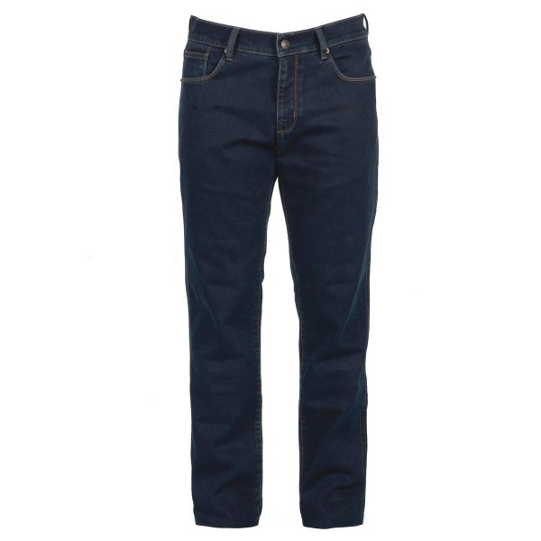 Motorradjeans Helstons Straight Way Raw Blue