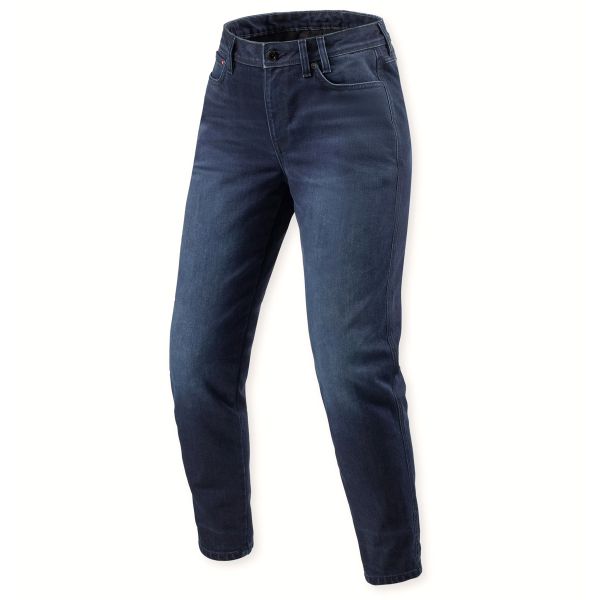 Motorradjeans REV'IT Harper Ladies TF Dark Blue Used
