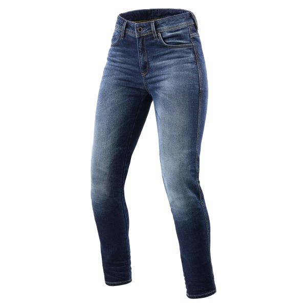 Motorradjeans REV'IT Marley Ladies Medium Blue Used Motorradjeans REV'IT Marley Ladies Medium Blue Used