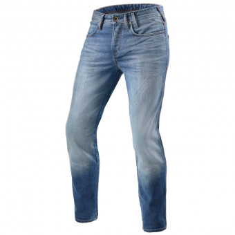 Motorradjeans REV'IT Piston 2 SK Medium Blue Used