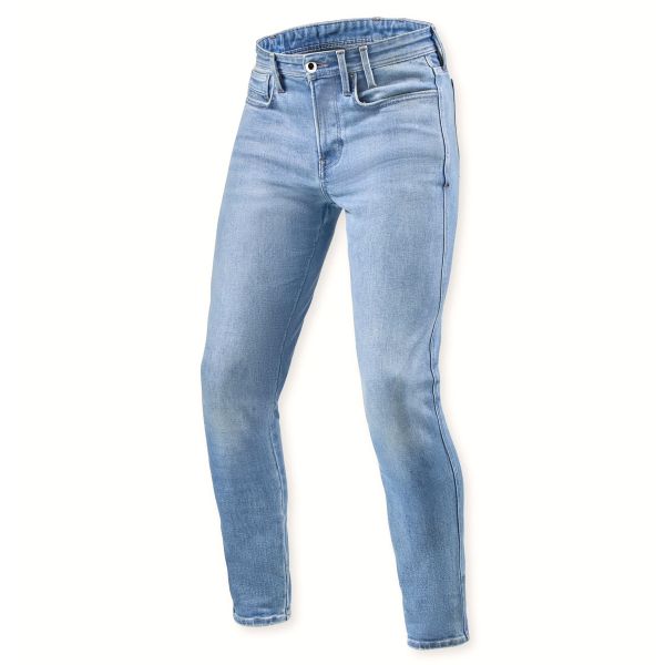 Motorradjeans REV'IT Piston 3 SK Light Blue Vintage