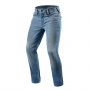 Motorradjeans REV'IT Piston Light Blue Faded