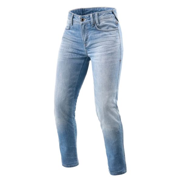 Motorradjeans REV'IT Shelby 2 Ladies SK Light Blue Used