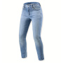 Motorradjeans REV'IT Shelby 3 Ladies SK Light Blue Vintage