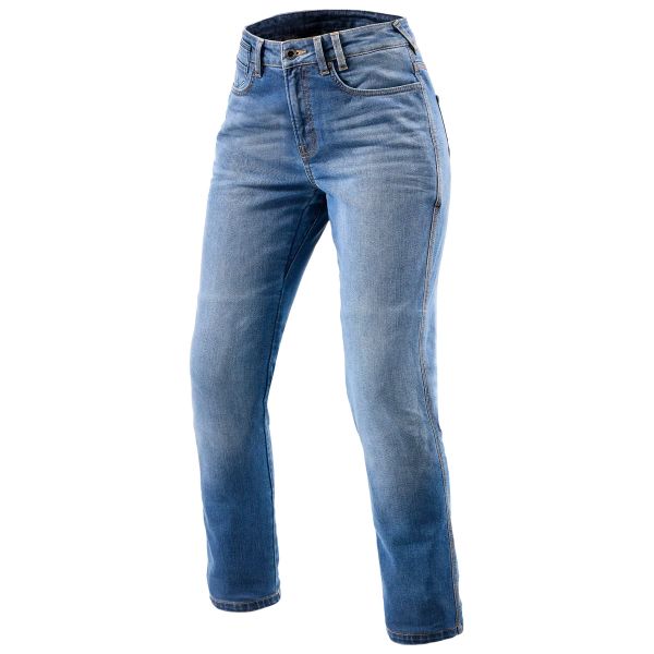 Motorradjeans REV'IT Victoria 2 Ladies SF Classic Blue Used