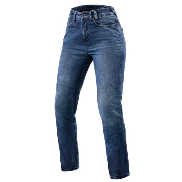 Motorradjeans REV'IT Victoria 2 Ladies SF Medium Blue