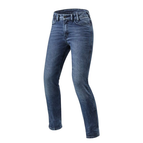 Motorradjeans REV'IT Victoria Ladies Medium Blue Motorradjeans REV'IT Victoria Ladies Medium Blue
